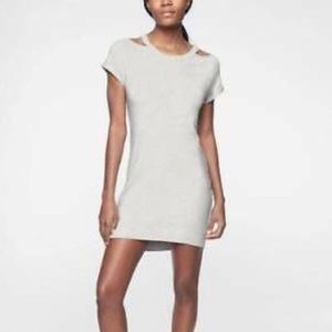 Athleta Shala Dress heathered light grey